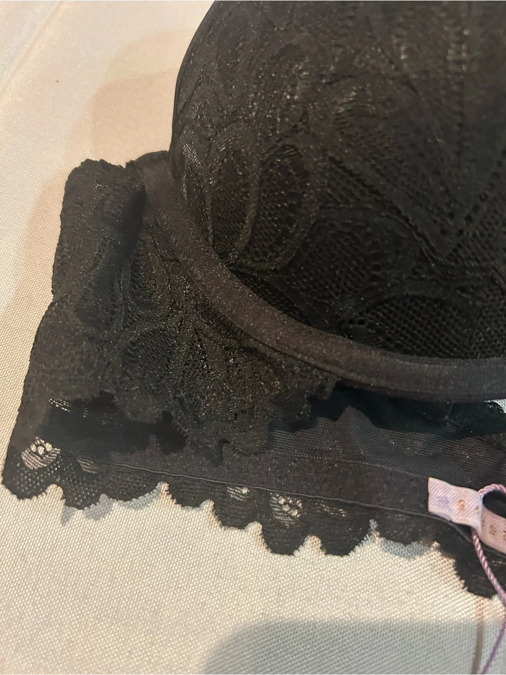 Savage x Fenty Savage Not Sorry Lightly Lined Lace Balconette bra